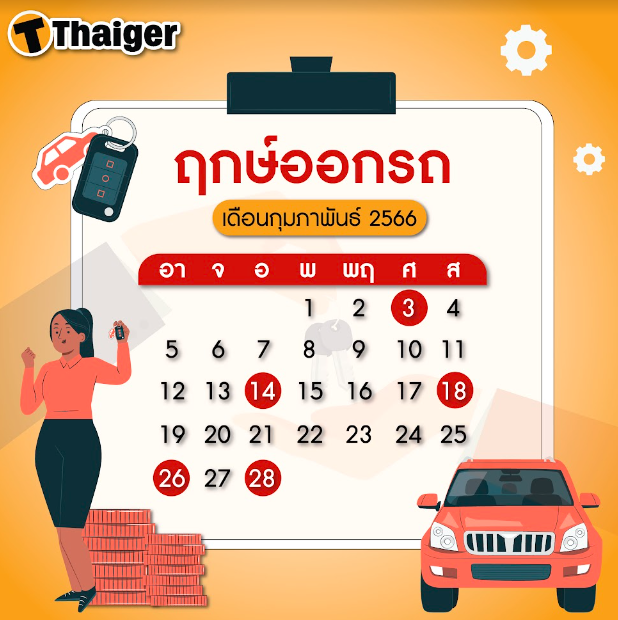 ฤกษ์ออกรถเสริมดวงพฤศจิกายน 2568 ตามวันเกิดเพื่อโชคลาภในการทำงาน