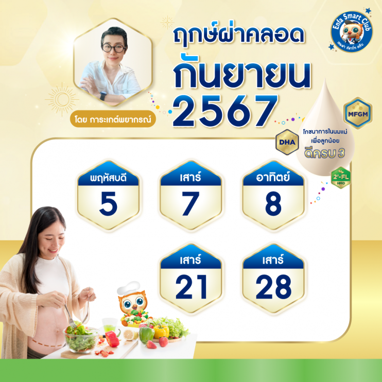 ฤกษ์ผ่าคลอดกันยายน 2568 ฤกษ์ดีในกาเสริมดวงคุณให้สุดปัง