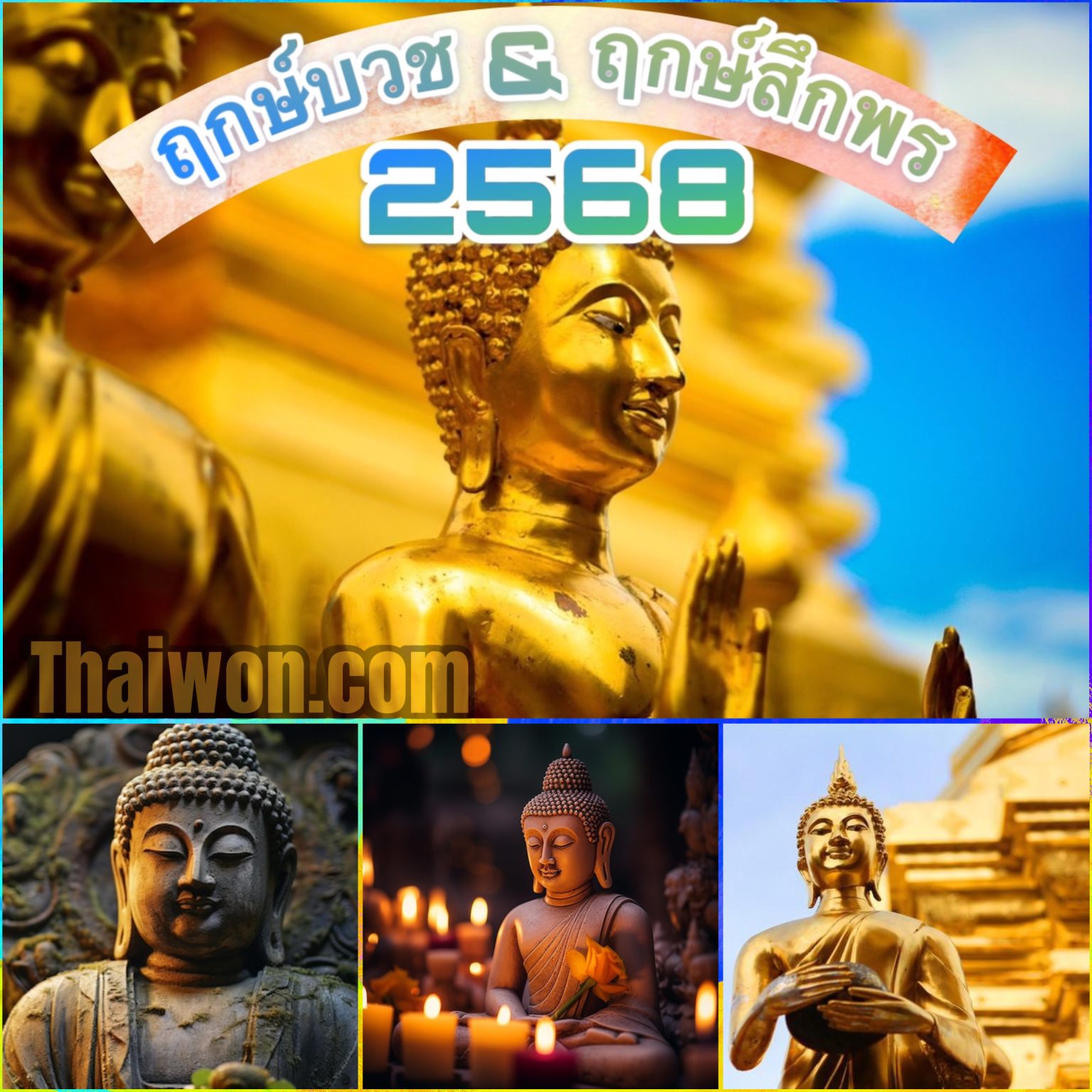 ฤกษ์มงคลสำหรับการบวชในปี 2568: เสริมโชคลาภในการทำงาน